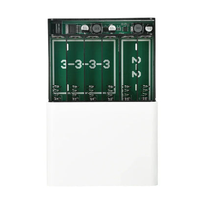 DC UPS 12-Cell Battery Power Supply Box Power Bank Kit 5V 9V 12V Output Optical Modem Router Uninterruptible Power Supply