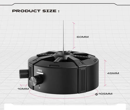 Tesla Coil Arc Music Box - Wide Voltage 110-240V, Bluetooth 5.3 Wireless+SD Card Lightning Purple Visual Arrangement.