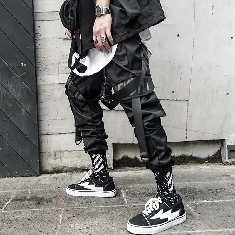 Harajuku Joggers Cargo Pants Men Fashion Casual Multi Pocket Streetwear techwear Men Women Sport Trousers Trending y2k Style