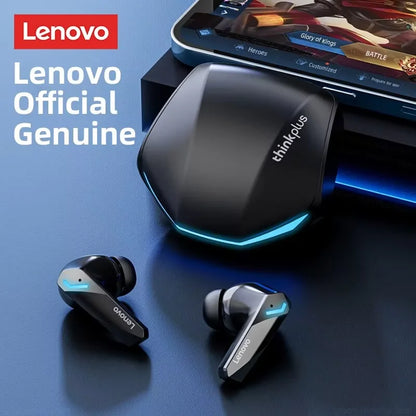 Choice Lenovo GM2 Pro TWS Bluetooth Headphones Long Endurance With Low Latency Headphones Smart Touch With HIFI Sound Earbuds
