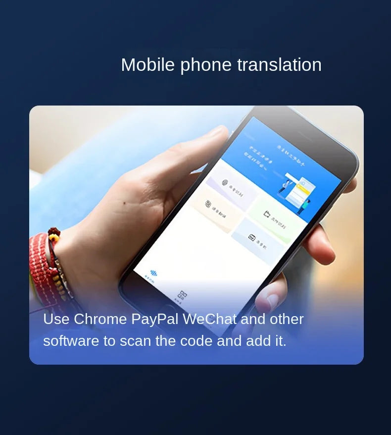Portable T22 Smart Translator 142 In Real-time Online Languages Translation ChatGPT Voice Photo Intelligent Translate Device