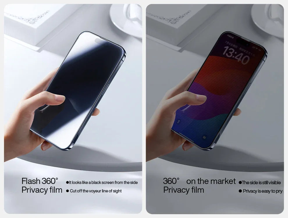 SmartDevil Privacy Full Cover Screen Protector for iPhone 15 Pro max 15 Pro Anti Peeping Tempered Glass for iPhone 15 Plus