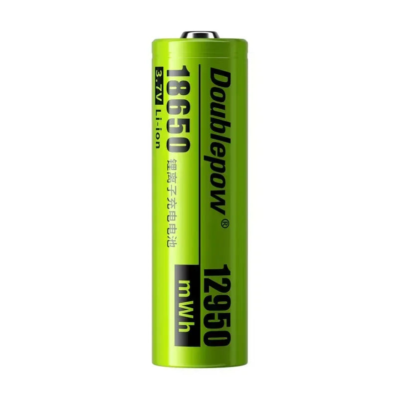 2pcs/lot 18650 rechargeable battery 12950mwh 3.7V lithium battery with 2 slot multi-function charger