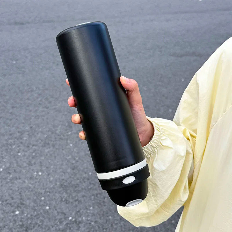 1pc Sports Cycling Water Bottle, 750ML Large Capacity Dual-Drinking Sports Water Bottle, Outdoor Portable Water Bottle
