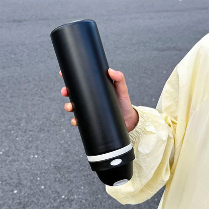 1pc Sports Cycling Water Bottle, 750ML Large Capacity Dual-Drinking Sports Water Bottle, Outdoor Portable Water Bottle