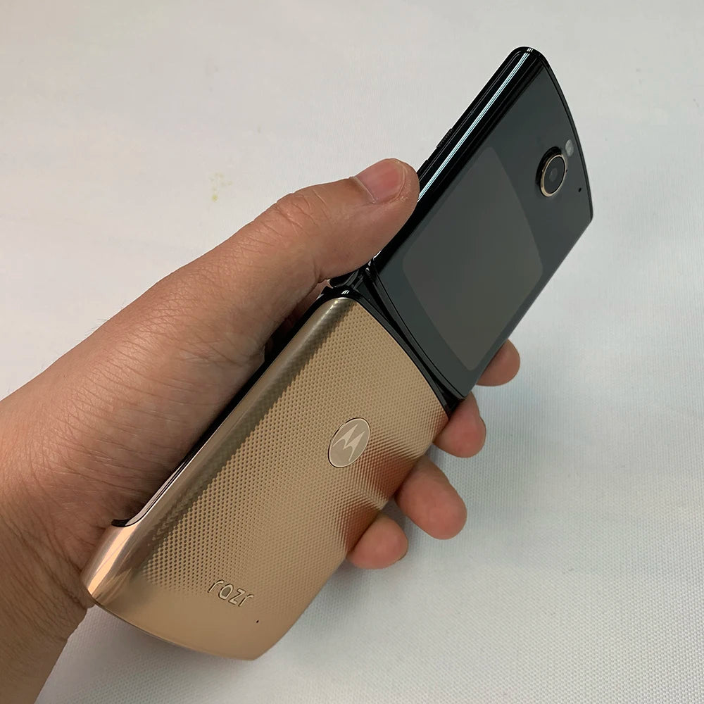 Motorola Razr 2019 XT2000 4G LTE SmartPhone NFC 6GB+128GB eSIM 16MP+5MP P-OLED 6.2'' Snapdragon 710 Octa-Core Android CellPhone