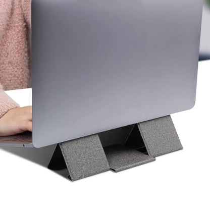 Foldable Tablet PU Stand for 12.5 13 14 15 16inch Laptop Holder Computer Tablets Bracket Adjustment Mount Office Accessories