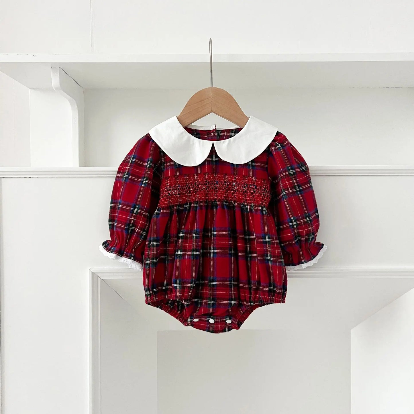 New Year's Party Clothes ﻿Christmas Toddler Kids Baby Girls Clothes Sister Matching Xmas Bodysuit Dress Outfits Red Plaids Sets