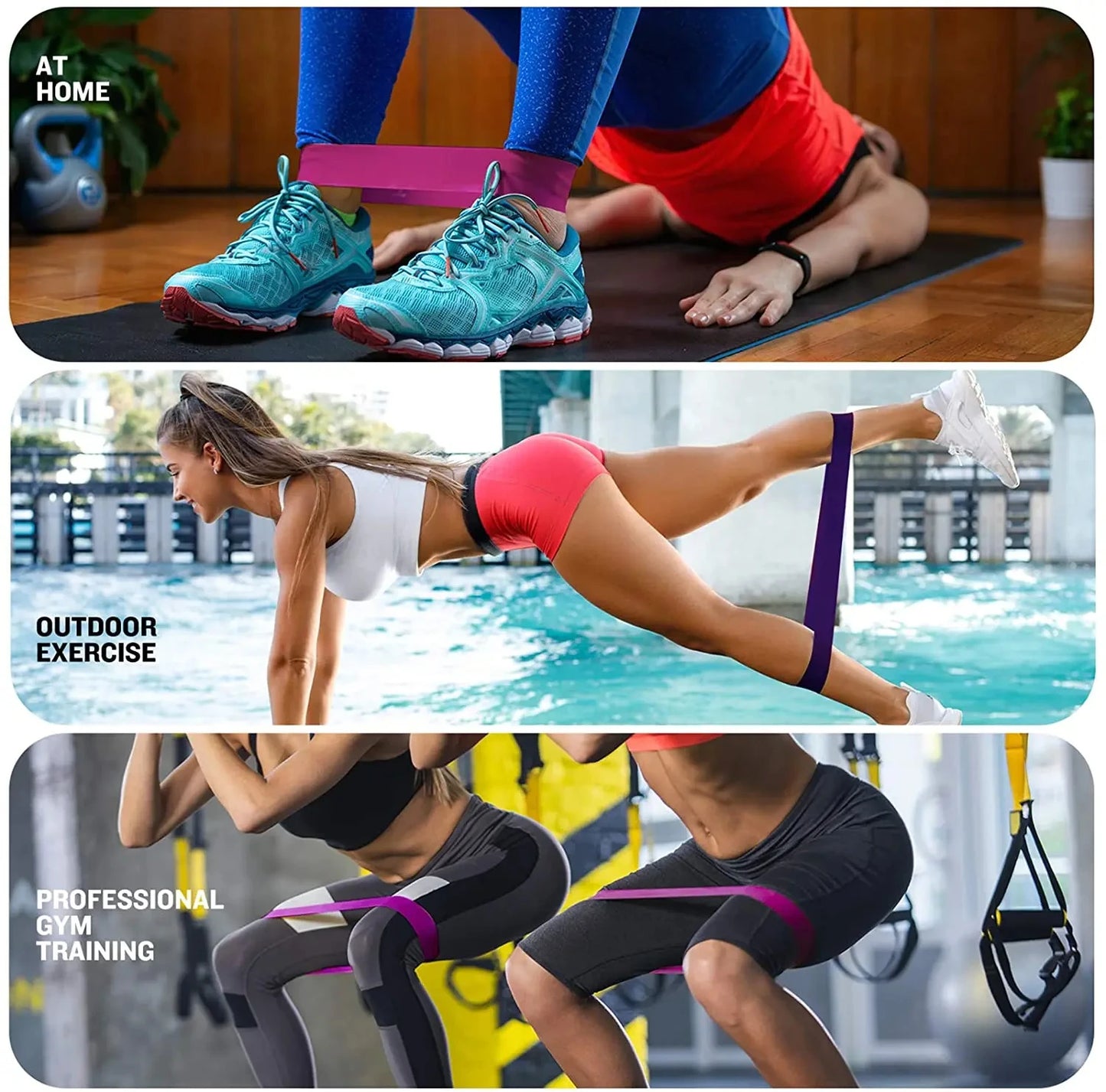 Gym With Elastic Bands,Fitness Training Equipment,Yoga Resistance Bands,Exercise Volume Find,Gym Workout,Bodybuilding,Pilates
