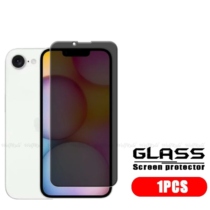4Pcs For iPhone 16e Glass iPhone 16e Tempered Glass Privacy Anti-Spy HD 9H Cover Phone Screen Protector For iPhone 16e iPhone16e