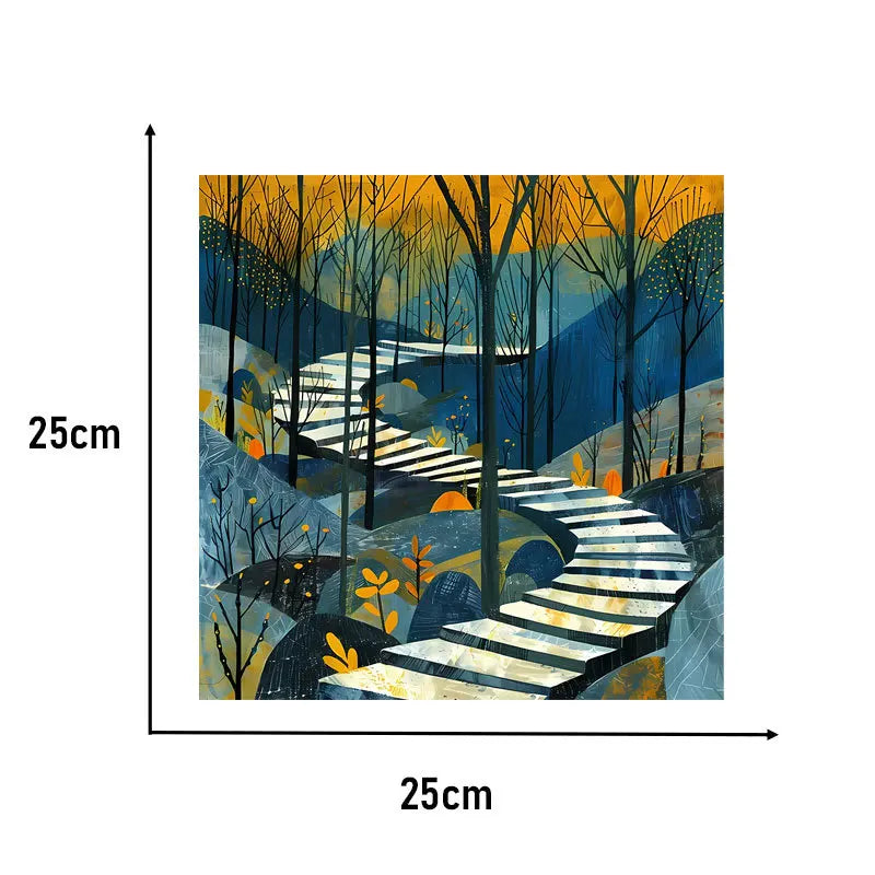 Autumn scenery Heat Transfer Stickers For Clothing Shoes Heat Transfer Stickers Or Clothing Hoodies DIYT Shirt Jacket Patches