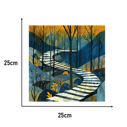 Autumn scenery Heat Transfer Stickers For Clothing Shoes Heat Transfer Stickers Or Clothing Hoodies DIYT Shirt Jacket Patches