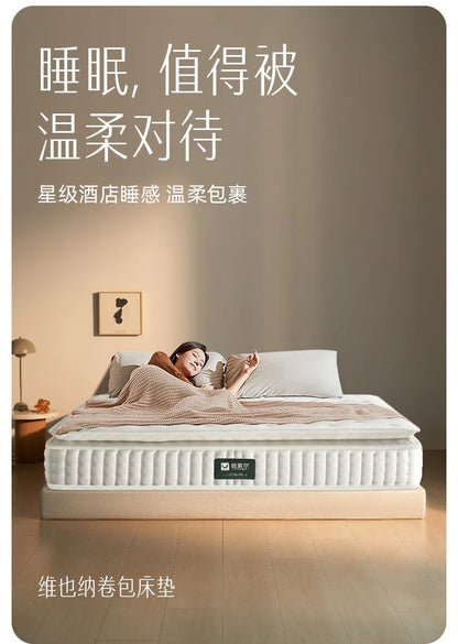Bedroom Furniture 120x200 150x200 180x200 200x220 Cm Deluxe Roll Packaging Mattress King Size Mattresses Topper Bed Mattresses