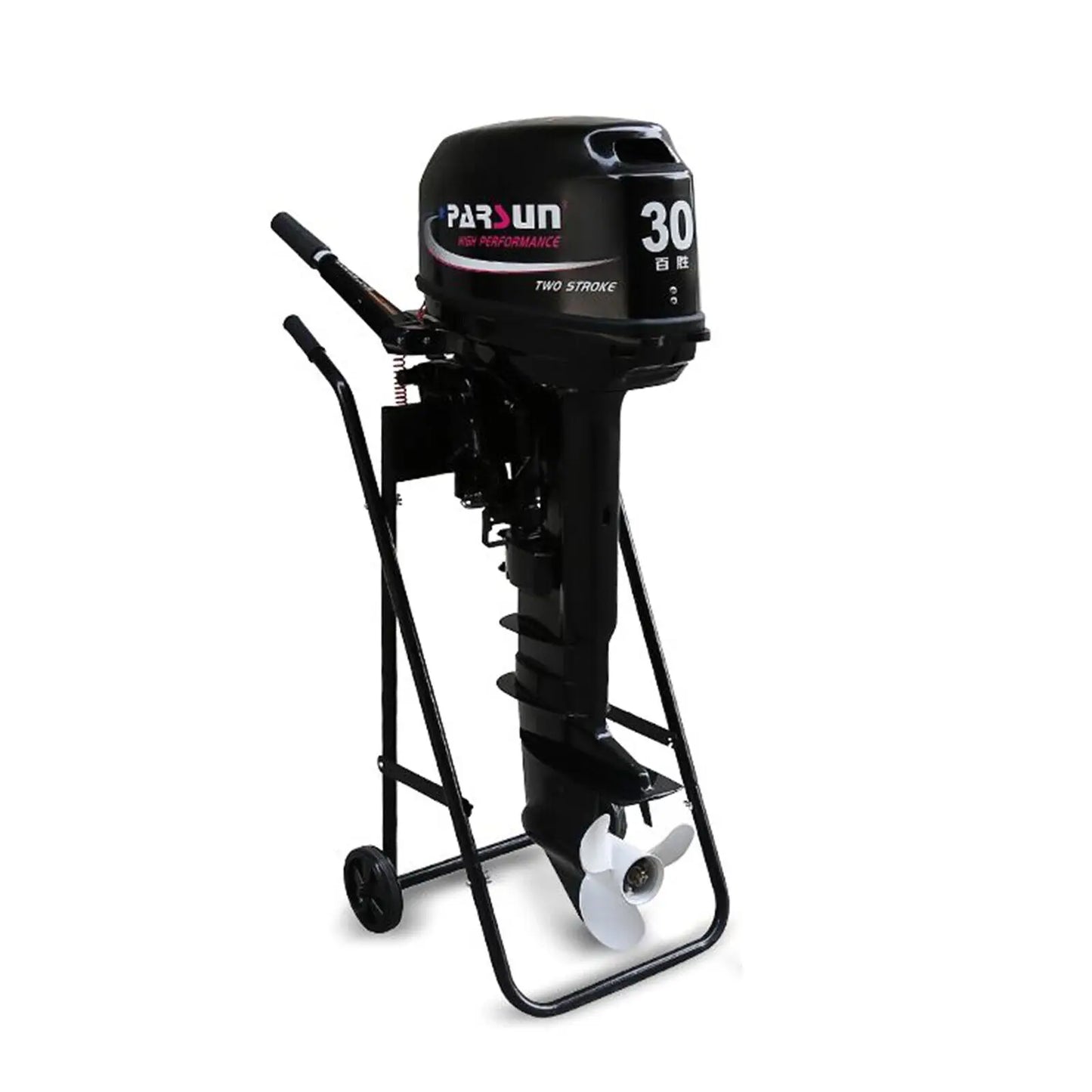 Foldable Heavy Duty Outboard Boat Motor Stand Carrier Cart Dolly Trolley Transport 50kg