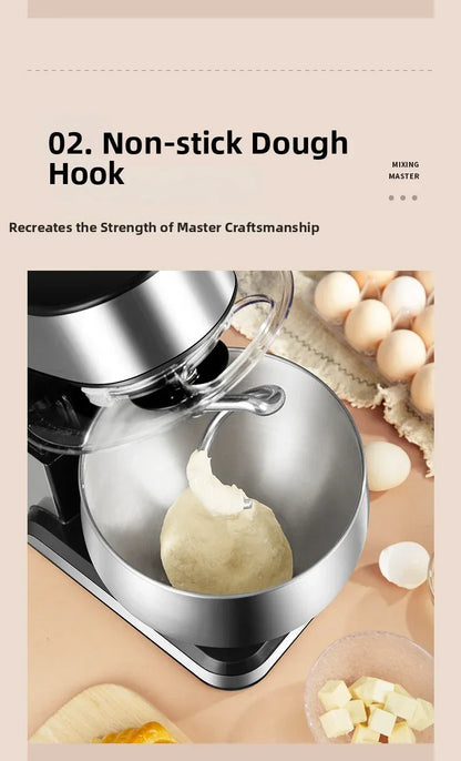Stand Mixer – Home Kitchen Machine with Dough Hook, Beater & Whisk, 1200W Powerful Motor for Baking/Cooking, Tilt-Head Design
