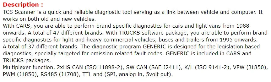 10PCS 2021.11/2020.23 Multidiag Pro TCS DS/ACTM OBD2 Diagnostic Tool 2017.R3 With Keygen /2018.R0 For TCS  For Multi Cars Trucks