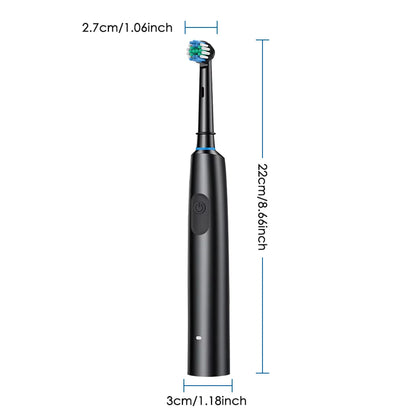 Electric Toothbrush Cordless USB Rechargeable Waterproof Intelligent Toothbrush Effective Oral Care Adults Automatic Tooth Brush