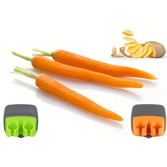 1 Easy and Convenient Black Green Peeler, Sharp Blade, Non Slip Grip, Suitable for Kitchen and Camping by PDG ibma