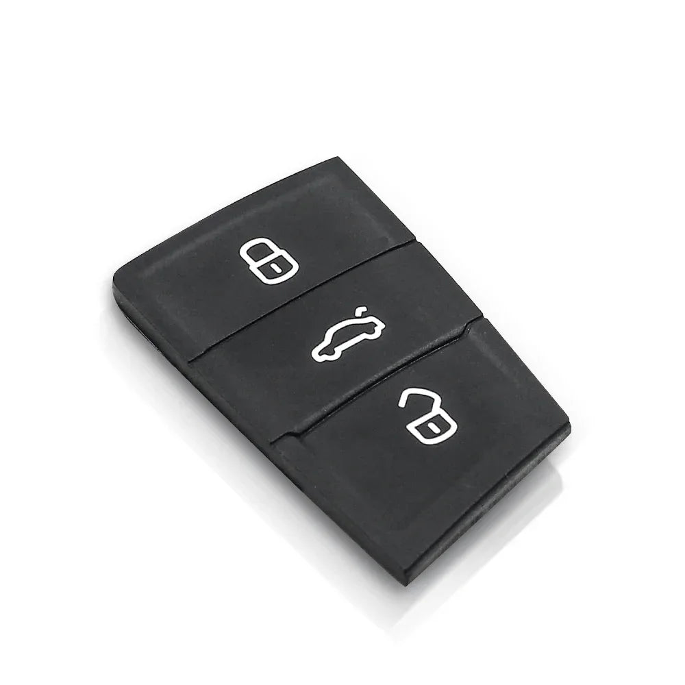 KEYYOU 1PCS Car Key Buttons Pad For VW Golf Mk7 Gol Key For Skoda Rapid superb yeti For Seat ibiza altea leon Car Accessories