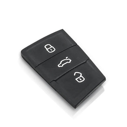 KEYYOU 1PCS Car Key Buttons Pad For VW Golf Mk7 Gol Key For Skoda Rapid superb yeti For Seat ibiza altea leon Car Accessories