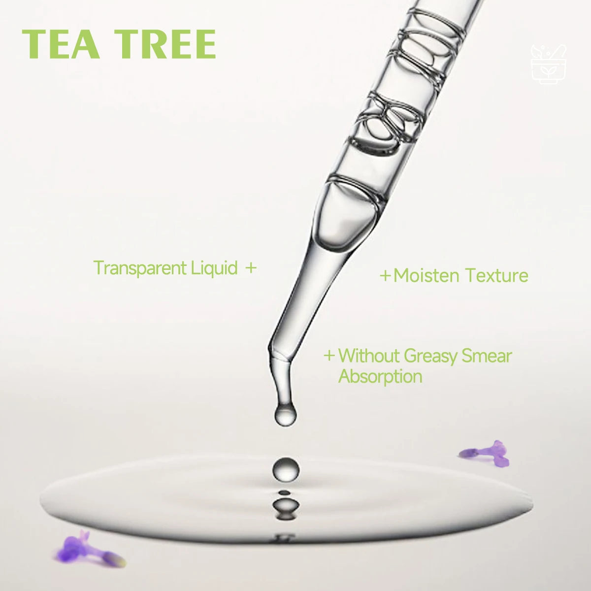 30ml/60ml/100ml tea tree essential oil is suitable for facial hydration, moisturizing, hair care, skin care, and perfume making