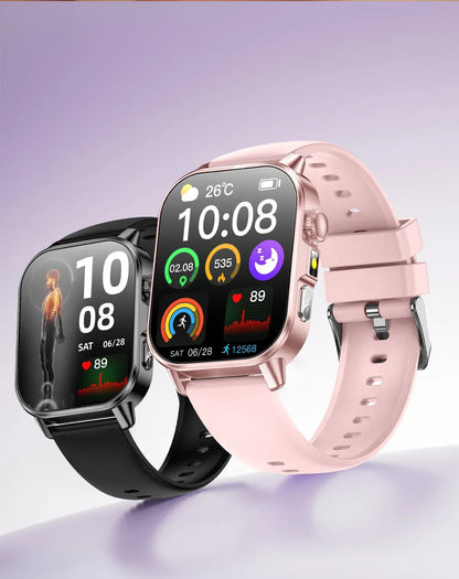 2026 New Health Smart Watch Precise Measurement ECG+PPG Blood Pressure Uric Acid Body Fat Analysis call SmartWatch For Men Women