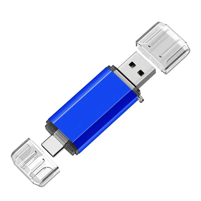 NEW Type-C 2 in 1 OTG 128GB 64GB Pendrive High Speed USB Flash Drive OTG Pen Drive 64GB 128GB 2 in 1 Type C OTG USB Flash Drive