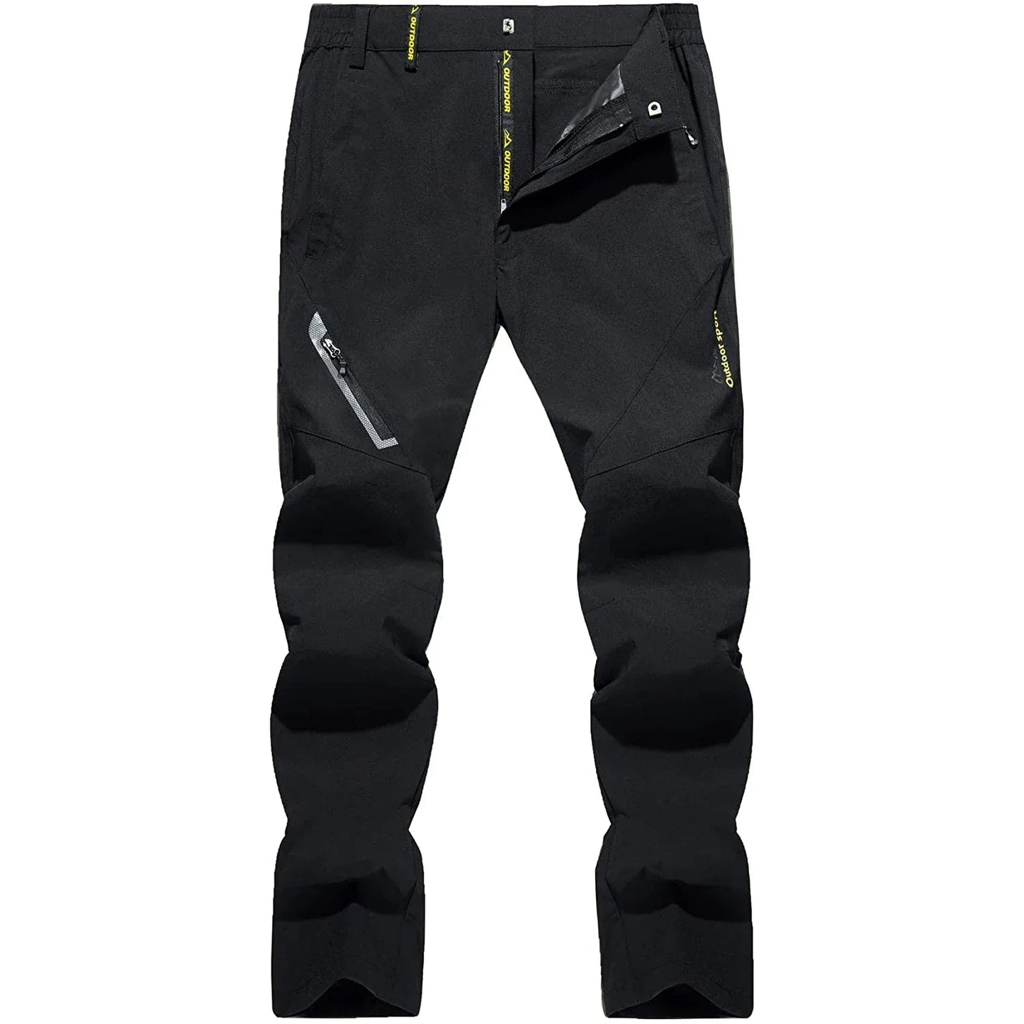 TACVASEN Quick Dry Outdoor Hiking Pants Men Summer Lightweight Rip-stop Cargo Work Trousers Multi-Pockets Camping Fishing Pants