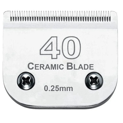 Pet Dog Cat Detachable Ceramic Blade Compatible with Andis,Oster A5 & 76,Wahl KM 10 Series Animals Grooming Clippers