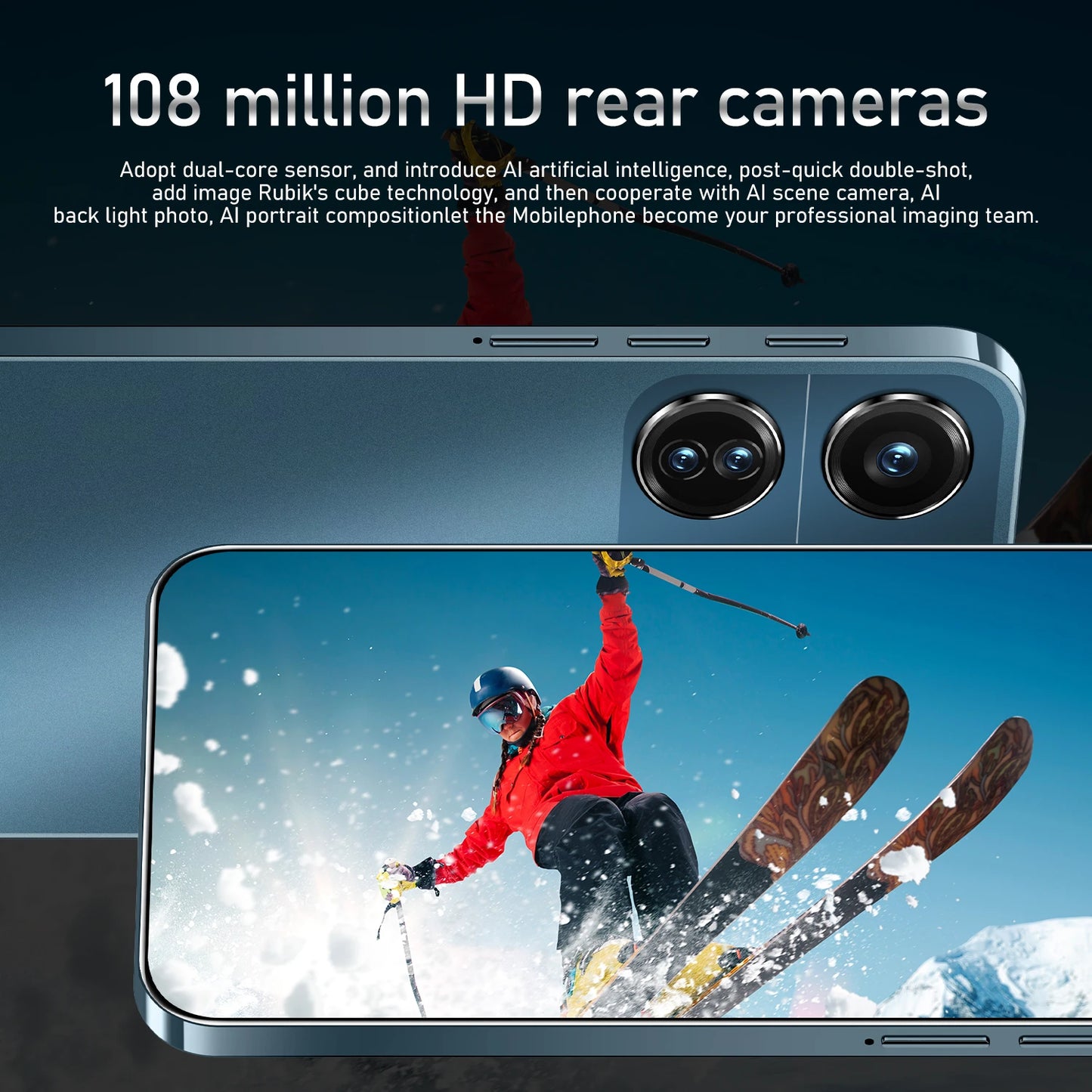 2026 HOT High Quality X8 Pro 6.8'' Global Version Dual Card Dual Standby 6800mAh Battery Intelligent System