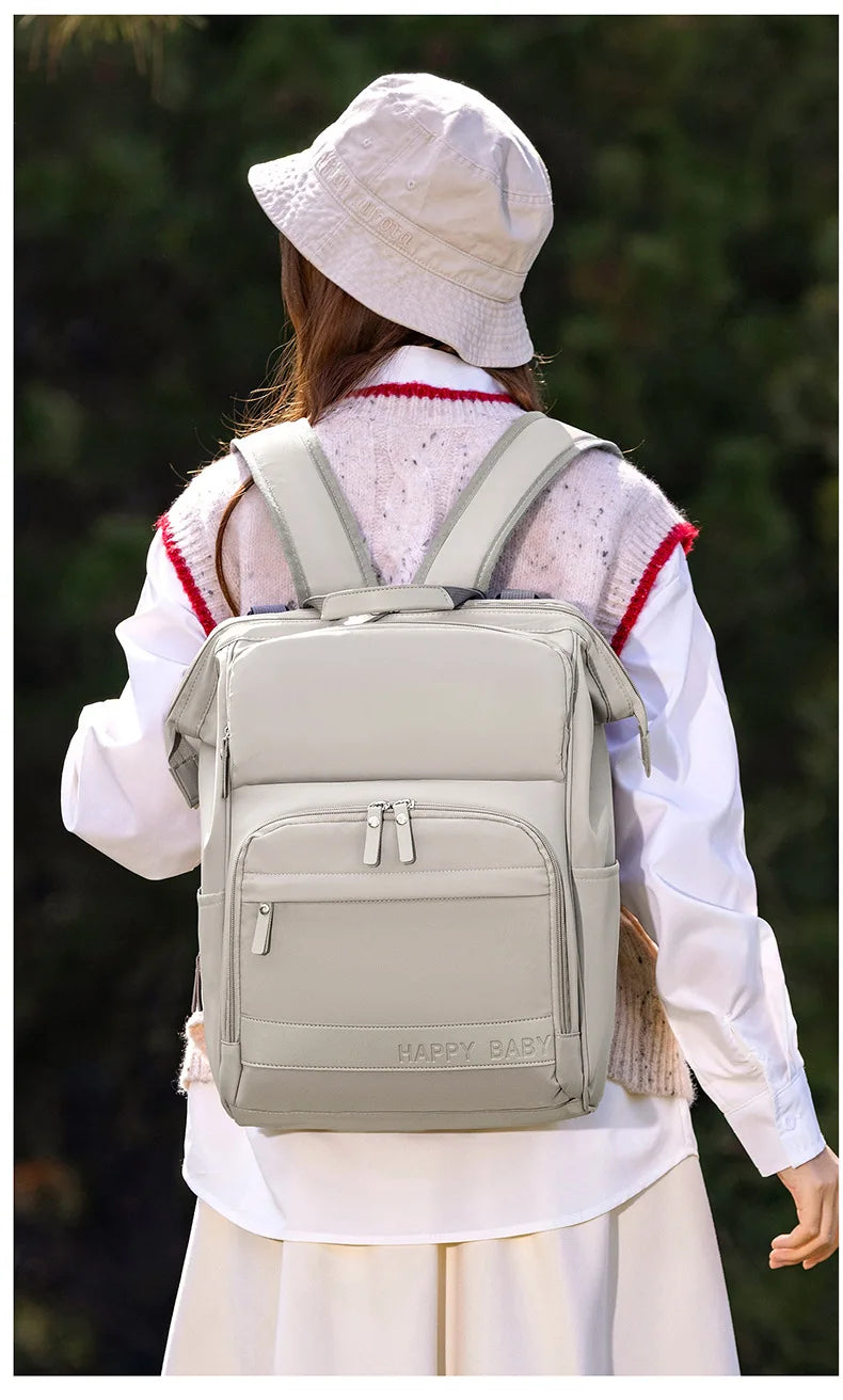 New Mom Bag: Multi-Functional, High-Capacity, Lightweight Diaper Bag with Milk Storage Compartment