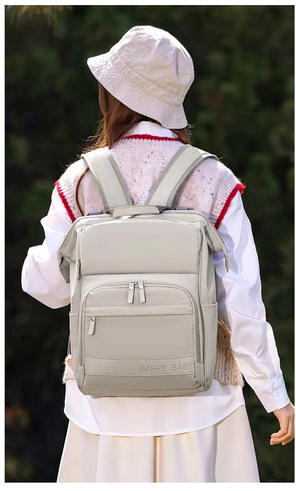 New Mom Bag: Multi-Functional, High-Capacity, Lightweight Diaper Bag with Milk Storage Compartment