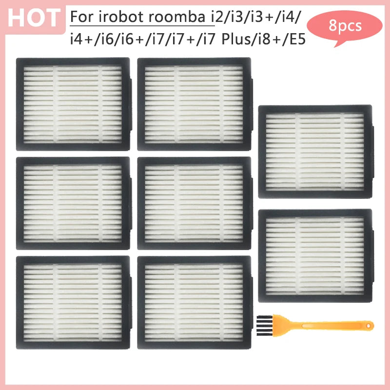 E5 E6 E7 Filter Dust Bag For irobot roomba i2 i3 i3+ i4 i4+ i6 i6+ i7 i7+ i7 Plus i8+ Replacement Main Side Brush Vacuum cleaner