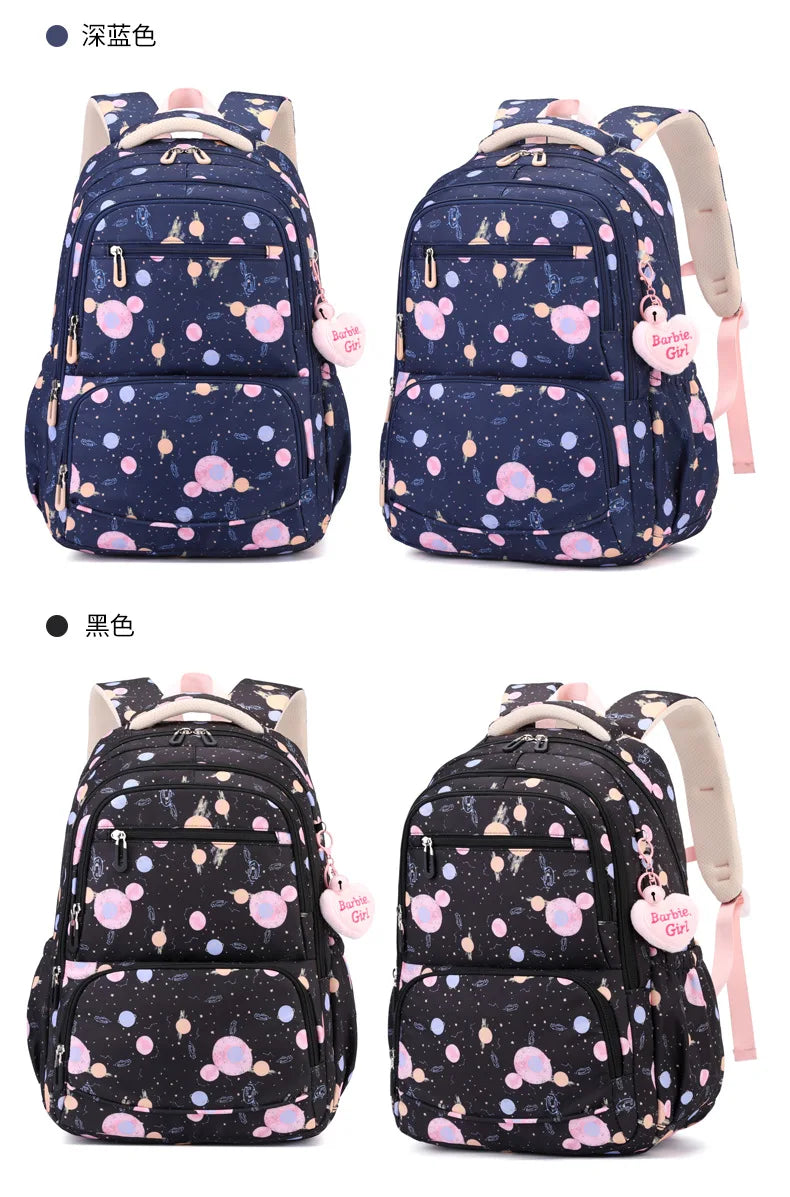 Child Girl Backpacks Primary Junior High School Bags for Girls Children Kids Bookbag Backpack 2025 Back to School Girl Schoolbag