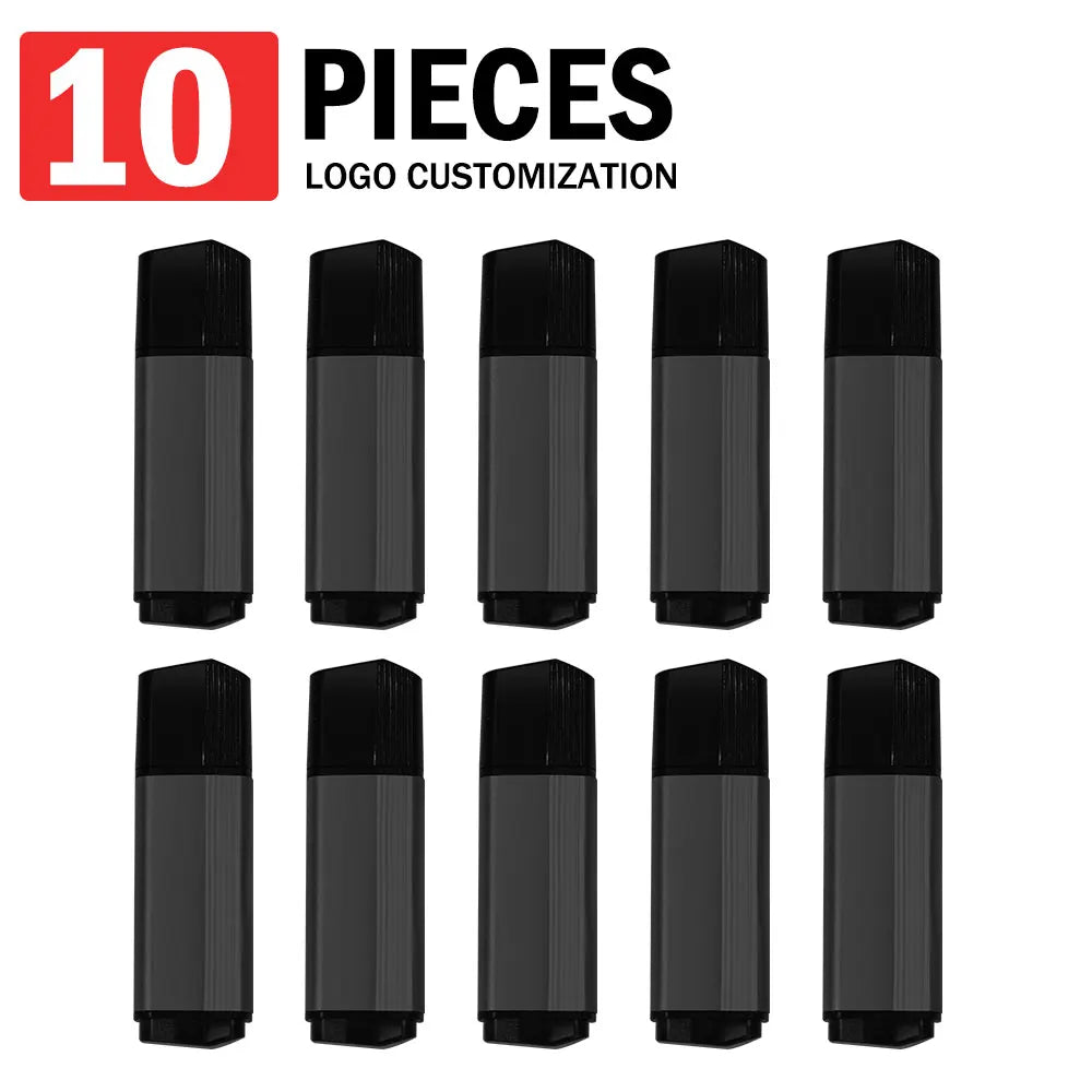 10PCS/lot Pen Drive 8GB 4GB 2GB 1GB USB Flash Drive 16GB Flash Disk 128MB 256MB 512MB Memory Flash Disk 2.0 Free Custom Logo