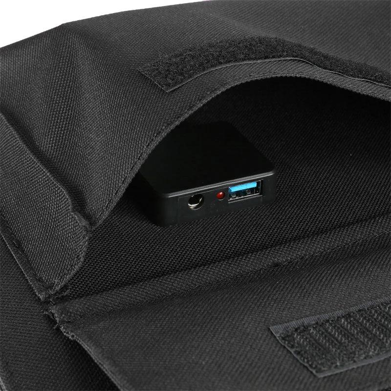 100W Foldable Solar Panel DC+USB Fast Charging 18V Portable Folding Bag Power Bank for Mobile Phone Camping Outdoor Emergency