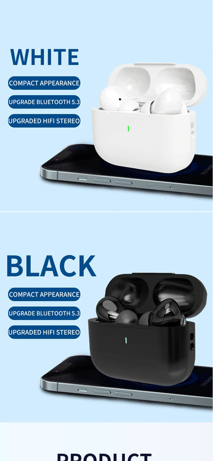 TWS BT 5.2 ENC Handsfree True Wireless In Ear Earbuds Stereo Mini Headphones Earphones Headsets Pro Pods