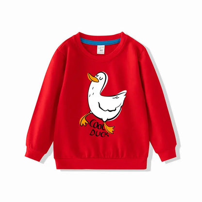 Children Sweatshirts Long Sleeve Tops for Kids Cartoon Boys T-shirts Spring Autumn Girls Pullovers Toddler Outfits Baby Tees