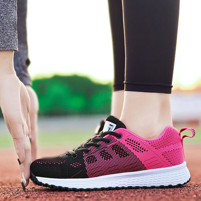 Women Sneaker Shoes Fashion Lace Up Women Sport Sneaker Plus Size Women's Sports Shoes Elegant Footwear Shoes For Ladies