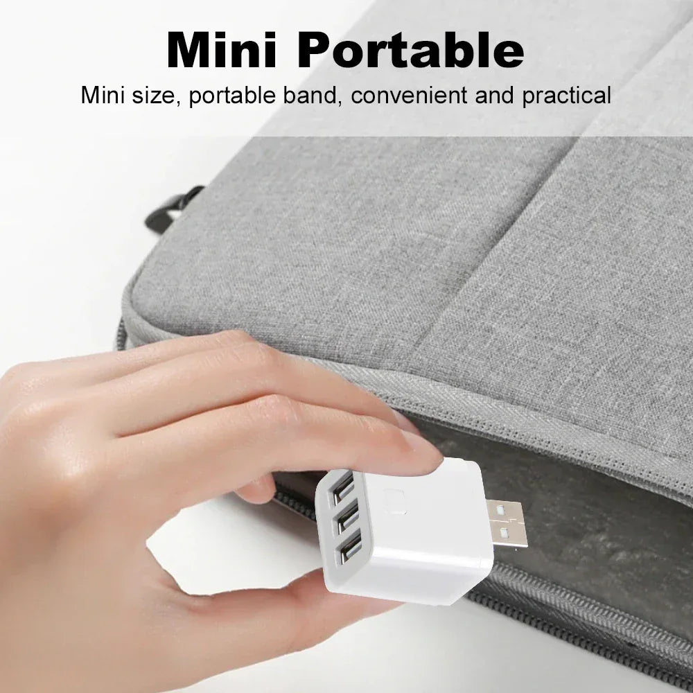 Tuya Smart WiFi/Zigbee Micro USB Adaptor Switch 5V Mini 1 2 3 USB Power Adaptor Smart Life Control Via Alexa Google Yandex Alice