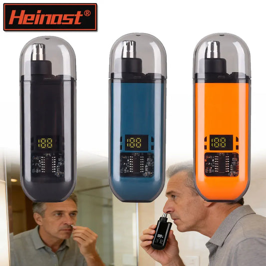 Portable Nose Hair Trimmer Mini Trimmer for Nose Mini Nose and Ear Hair Trimmer Nose Trimmer Rechargeable Trimmer 2-in-1Unisex