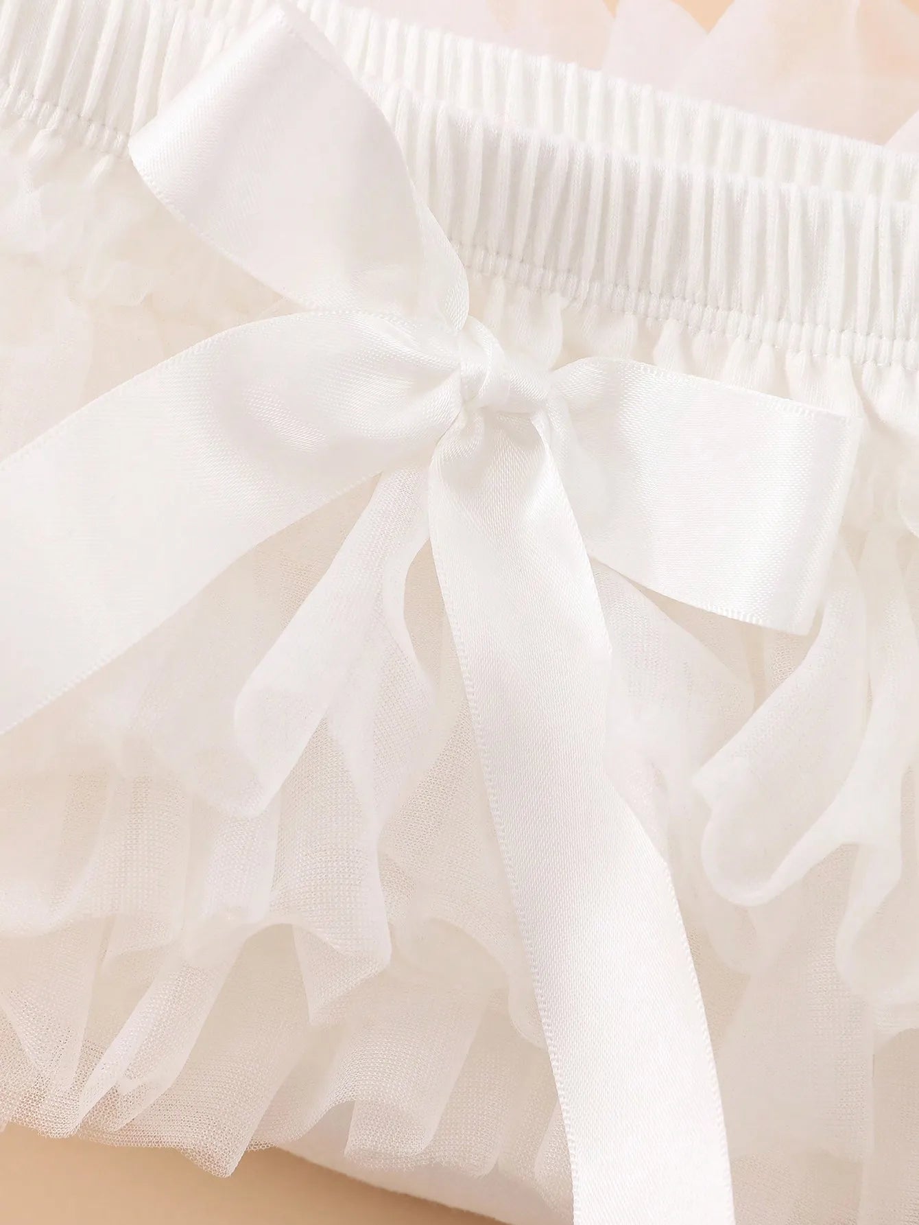 Boutique Baby Girls Tutu Bloomers Diaper Cover Newborn Soft Fluffy Solid Color Tulle Bloomer Skirts and Flower Headband Set