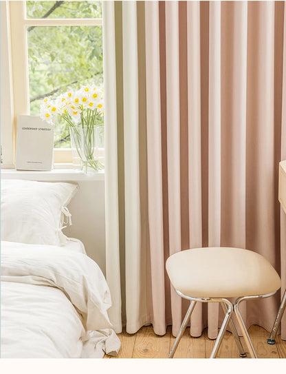 Minimalist Children's Room Drapes Large Area Bedroom Blackout Curtain Home Balcony Bay Window Curtains Modern Living Room Drape