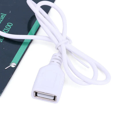 3/5W Battery Charger Solar Panel USB Output Polycrystalline Solar Panel Mobile Power Supply Lightweight for Charger 3.7V Battery