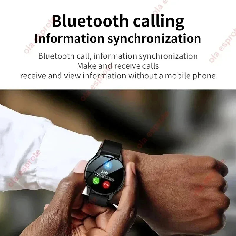 Bluetooth Call Smart Watch Pro 1.39-Inch Custom Dials Music Sports Men Women Watch 6 Health Monitor Smartwatch For Android IOS