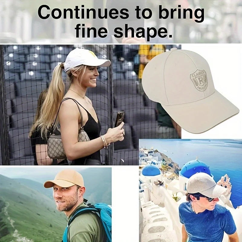 5/10pcs Baseball Cap Sweat Liner Absorbent Pads Insert,Outdoor Hard Hat Sweatband,for Sports Cap Wide Brim Caps- All-season,Knit
