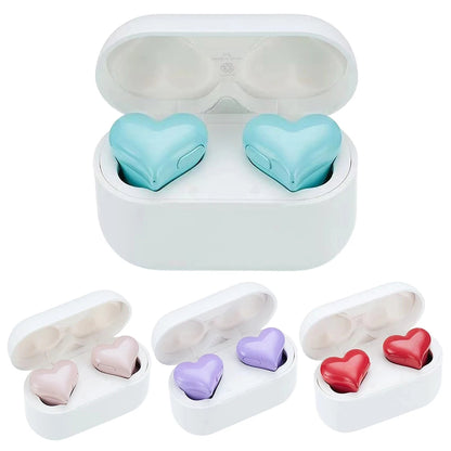 Wireless Earphones Game Earbuds Heartbuds Bluetooth-compatible In Ear Noice Cancelling for Student Girl Women