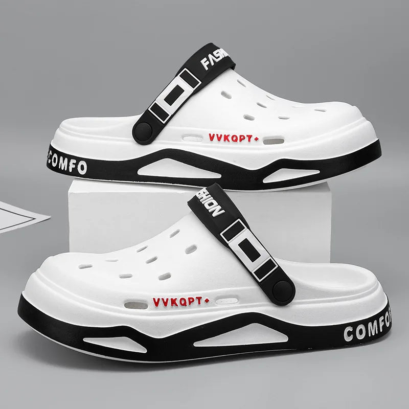 New Breathable sandals For Women Men Summer EVA Garden Clogs Shoes Outdoor Holes Beach Slippers Comfortable House Slides