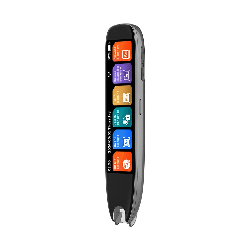 Translation Pen 142 Languages Smart Scanner Translator Pen Intelligent Scanning Point Reading Recording Pen for Teacher Student