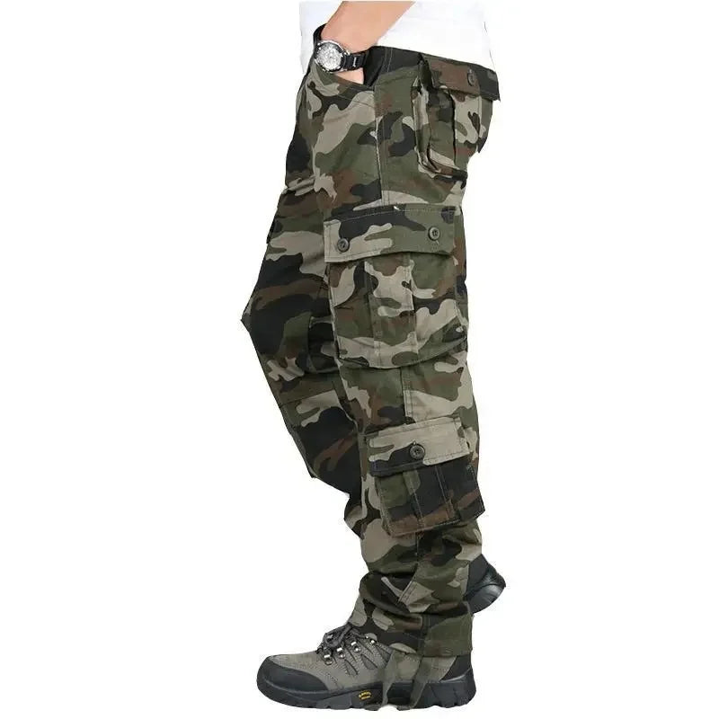 Pantalon de survêtement tendance et polyvalent pour homme, pantalon camouflage décontracté, nouveau style automne, pantalon populaire transfrontalier, uniforme de travail